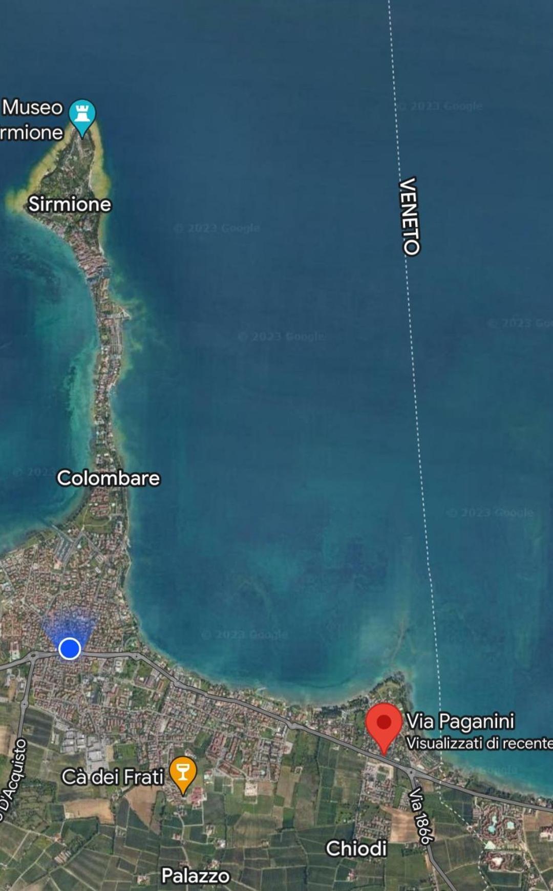 Casa Vittoria Sirmione Punta Gro Con Piscina Lägenhet Exteriör bild